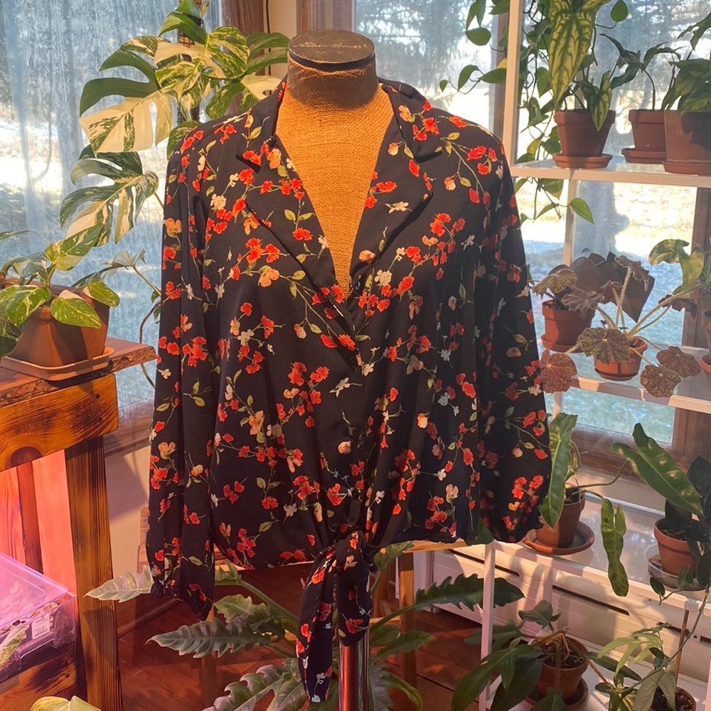 Floral blouse